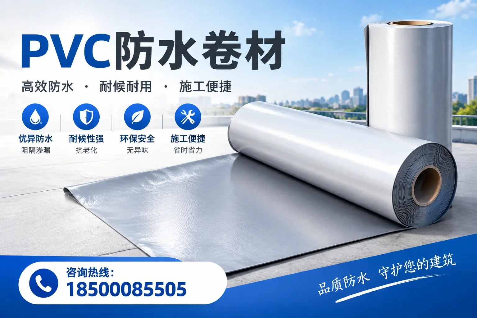 对比不同品牌PVC防水卷材的性价比,帮助安庆用户选择